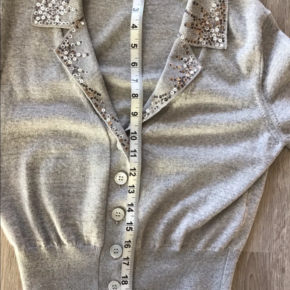Love MOSCHINO 3/4 sleeve v neck cardigan - Picture 7 of 13
